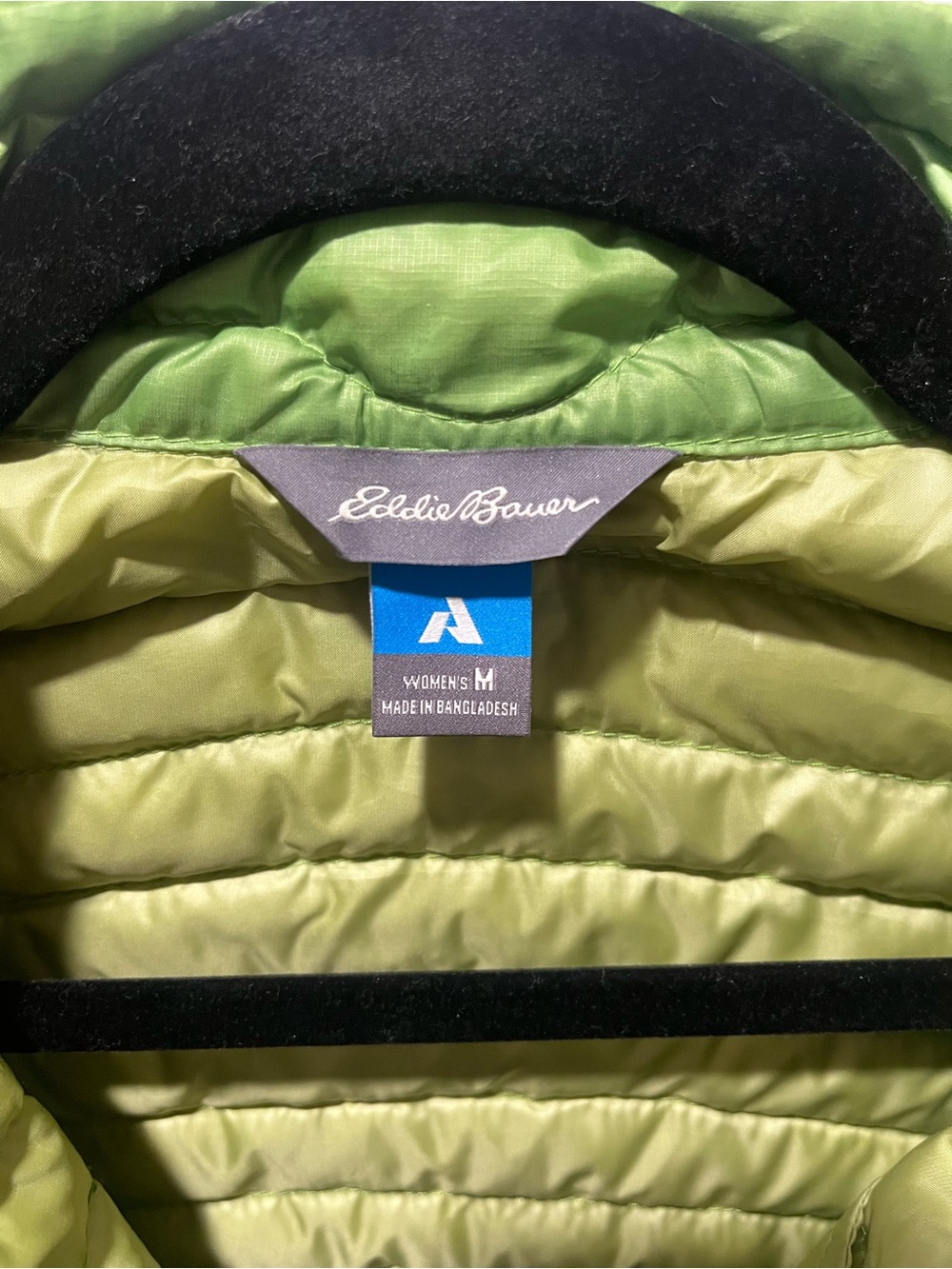 Eddie Bauer First Ascent StormDown 800 Goose Down Filled Puffer Vest Green M - Picture 5 of 11